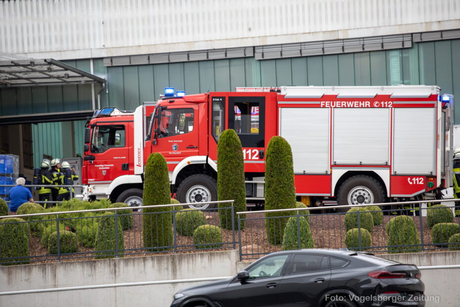 Maschinenbrand in Bad Salzschlirf